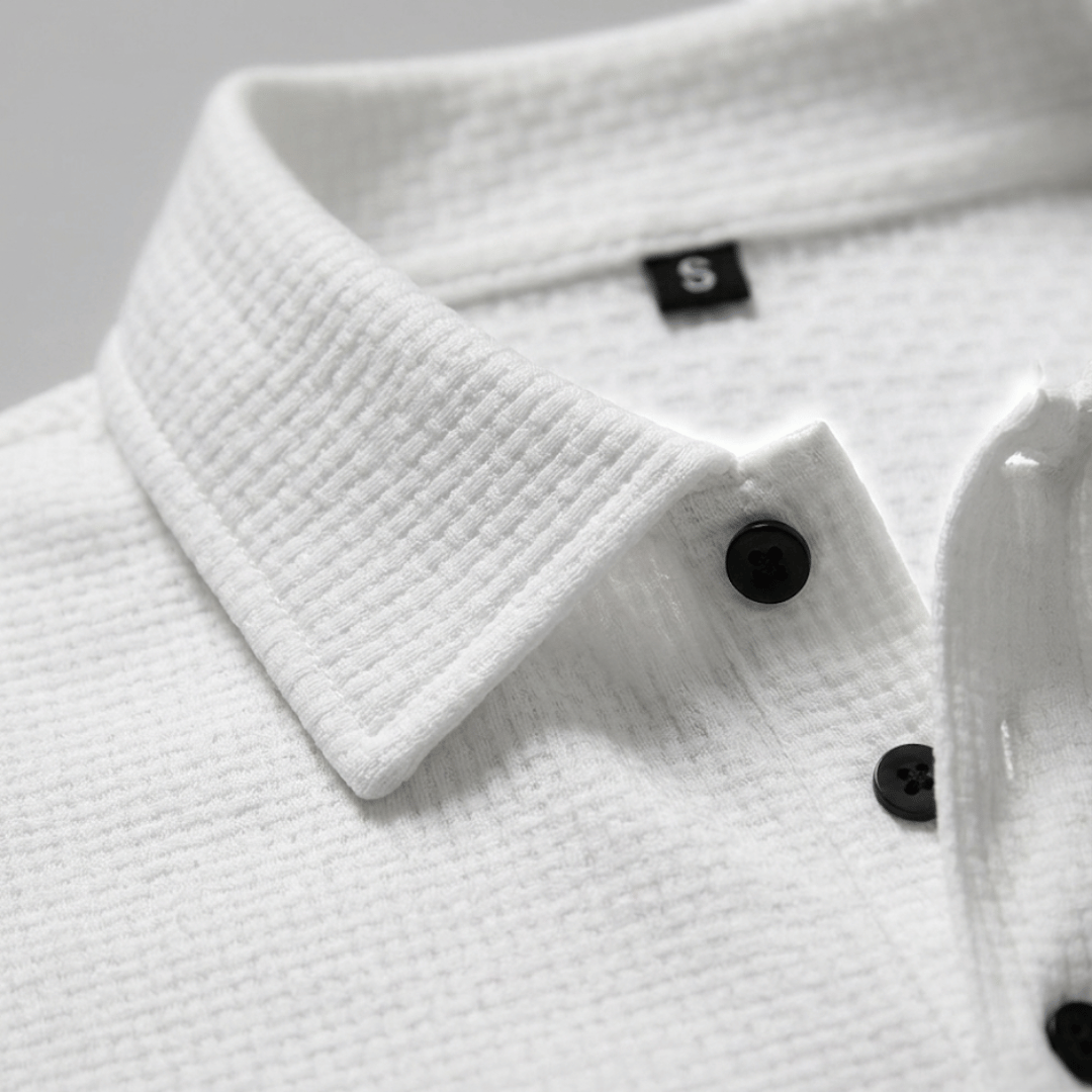 The Riviera Waffle Polo