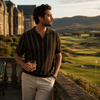 The Biarritz Jacquard Polo