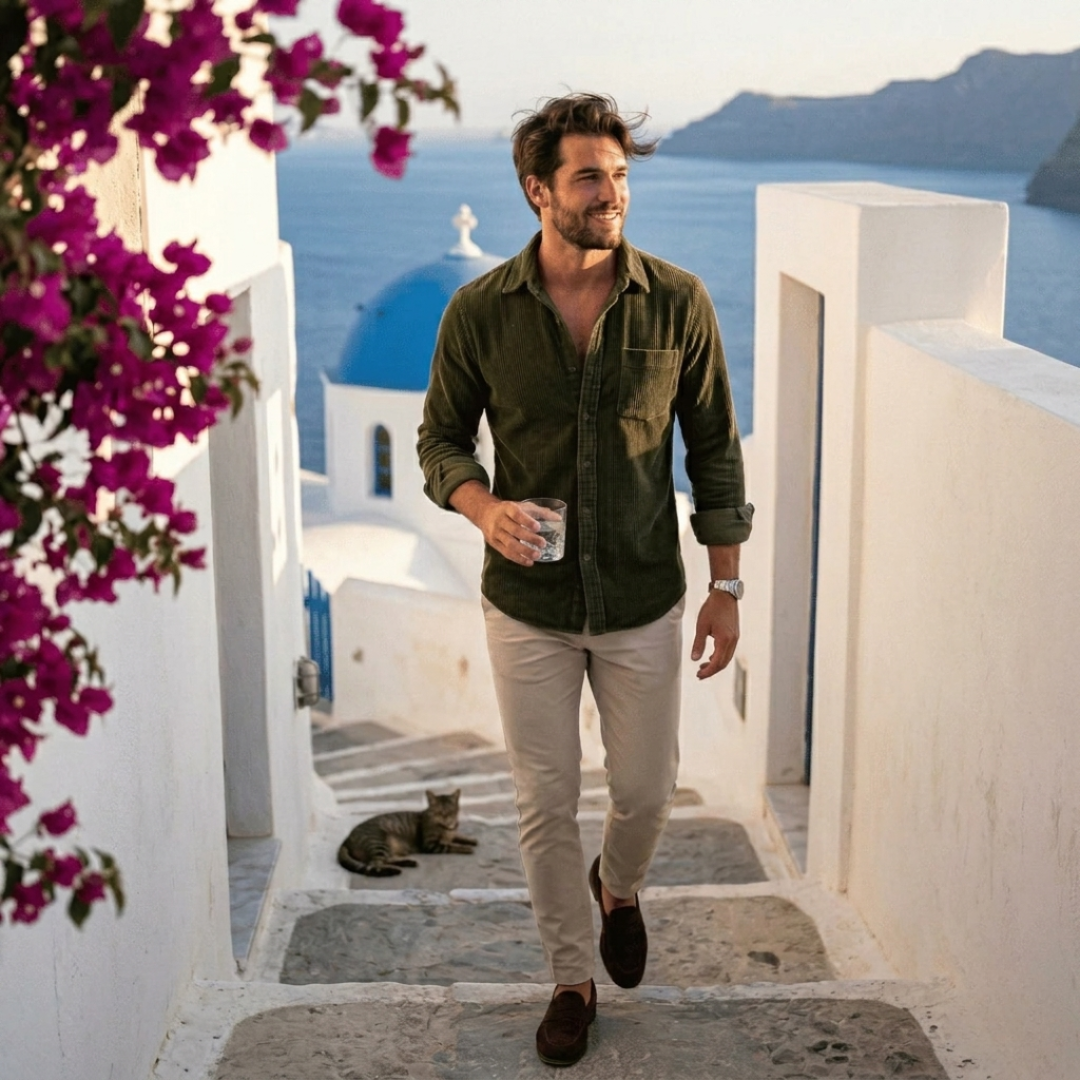 The Fieldstone Corduroy Overshirt