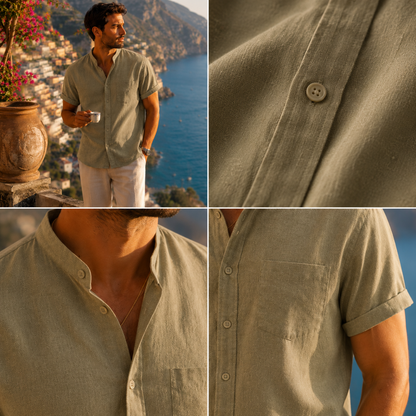 The Amalfi Linen Shirt