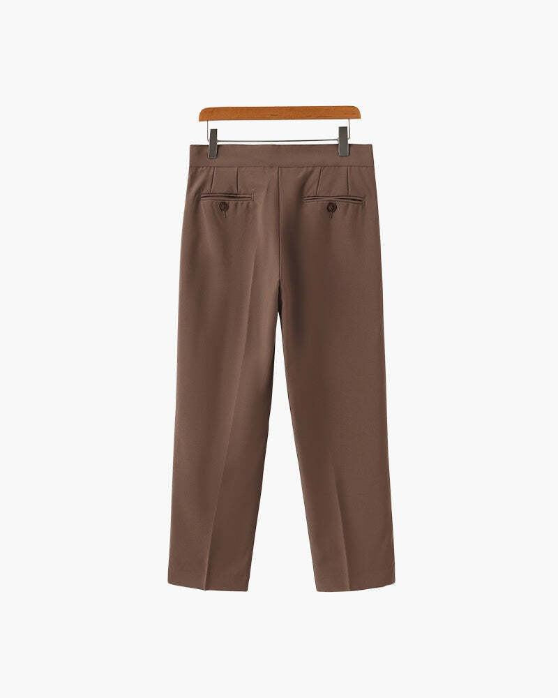 Parisian High-Waisted Trousers – Timeless Tailored Cut