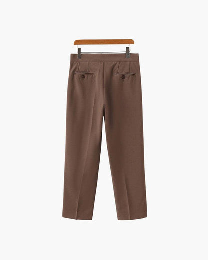Parisian High-Waisted Trousers – Timeless Tailored Cut