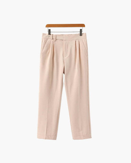 Parisian High-Waisted Trousers – Timeless Tailored Cut