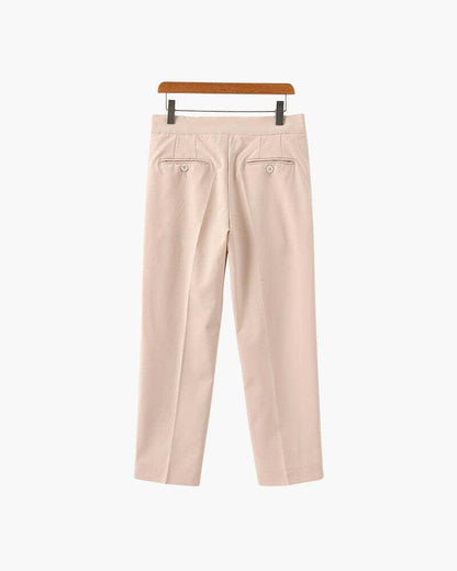 Parisian High-Waisted Trousers – Timeless Tailored Cut