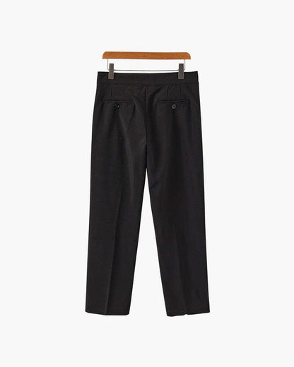 Parisian High-Waisted Trousers – Timeless Tailored Cut